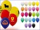 Globos Colores Pastel 25 x 32 cm - Globos Personalizados - ANIMACION Y EVENTOS - Regalos para empresas