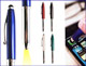 Bolígrafo Mini con Led y Puntero para pantalla tactil - Bolígrafos con Soporte - BOLIGRAFOS Y LAPICES - Regalos para empresas