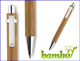 Bolígrafos de Bambú - Bolígrafos y Lápices - Regalos ECOLOGICOS - Regalos para empresas