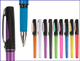 Rollers promocionales de colores - Bolígrafos con Soporte - BOLIGRAFOS Y LAPICES - Regalos para empresas