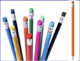 Lápices con Gomas de Colores -  - Productos IMPRESION 48 h - Regalos para empresas