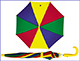 Paraguas Infantiles multicolor - Regalos de Dibujo y Pintura - Regalos para NIÑOS - Regalos para empresas