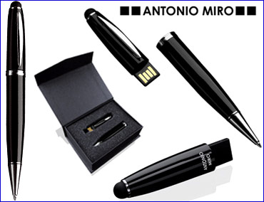 Bolígrafos USB 36GB Antonio Miro